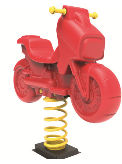 Гойдалка на пружині Мотоцикл